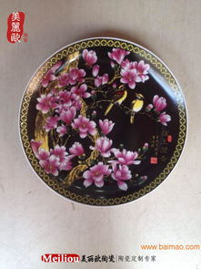 景德鎮(zhèn)精品手繪青花紀(jì)念盤 傳承千年的藝術(shù)饋贈(zèng)